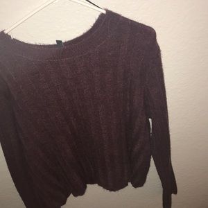 cropped sweater
